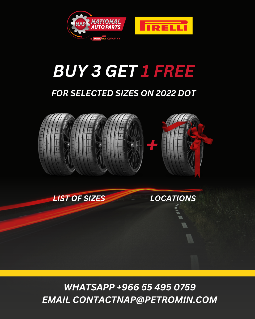 Pirelli Tires Authorized Dealer Petromin Express